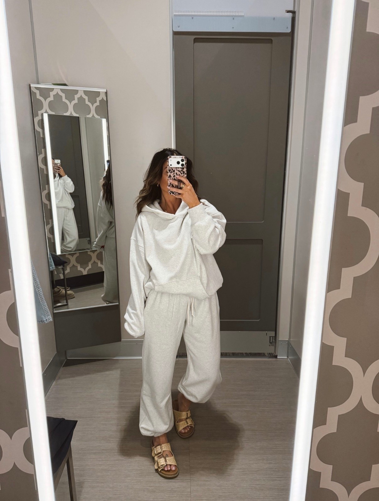 Gray hoodie and jogger set from Target 🤍

#LTKootd #LTKgrwm #LTKSeasonal