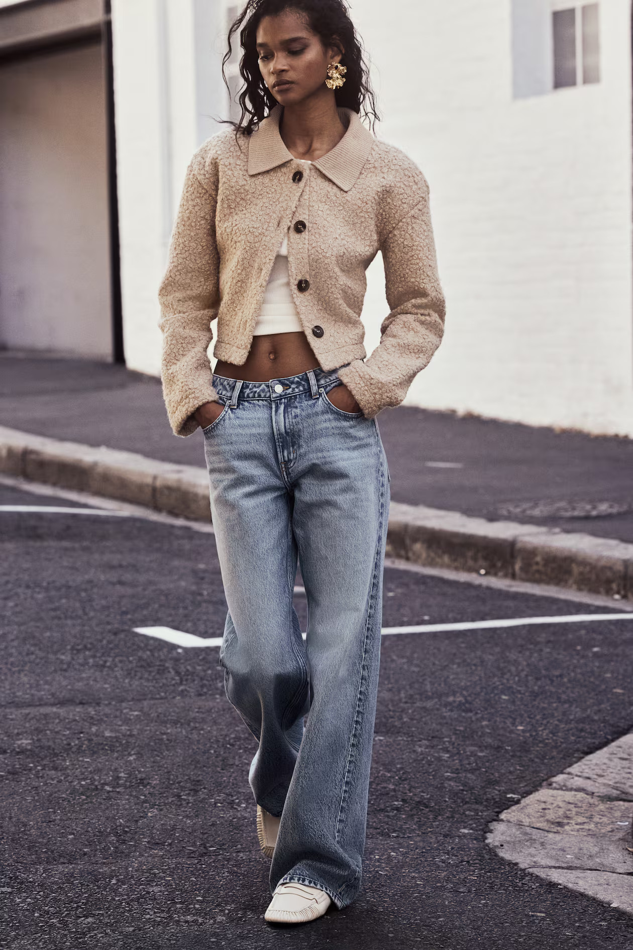 Teddy cardigan | H&M (UK, MY, IN, SG, PH, TW, HK)