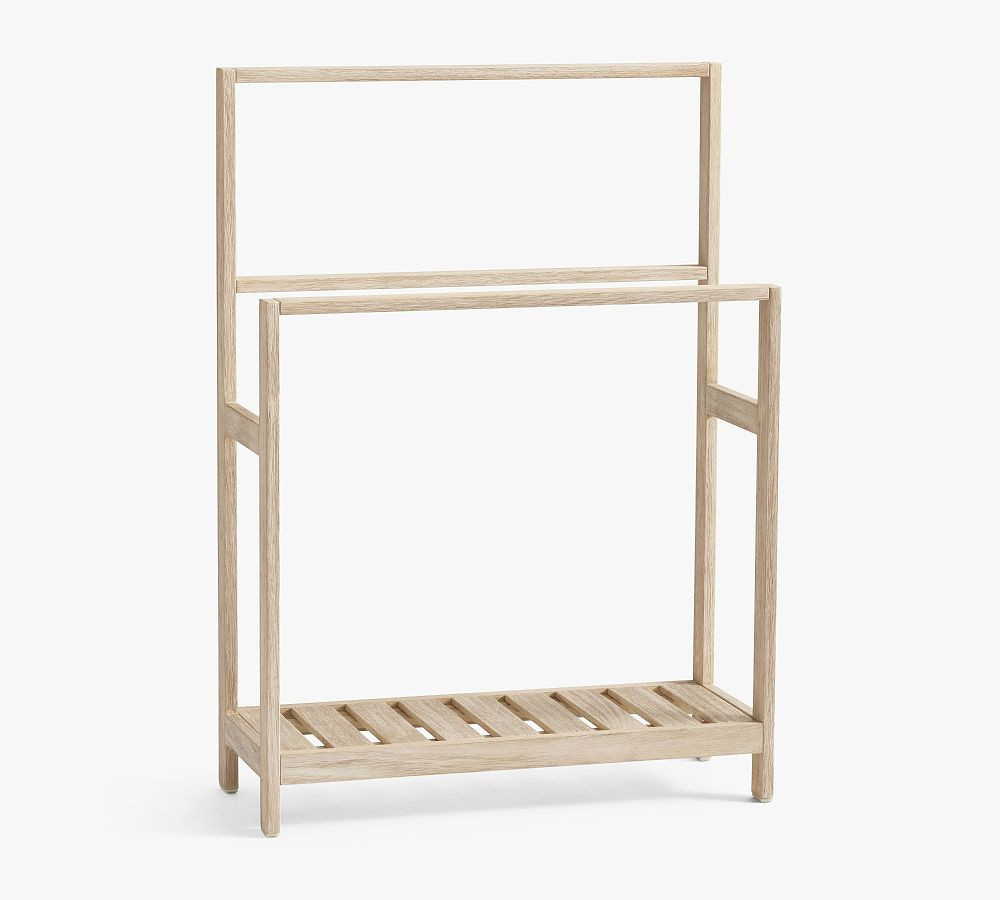 Indio Outdoor Towel Rack | Pottery Barn (US)