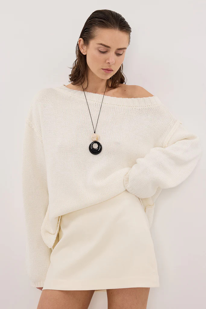 SOHO CREAM SKORT | DISSH