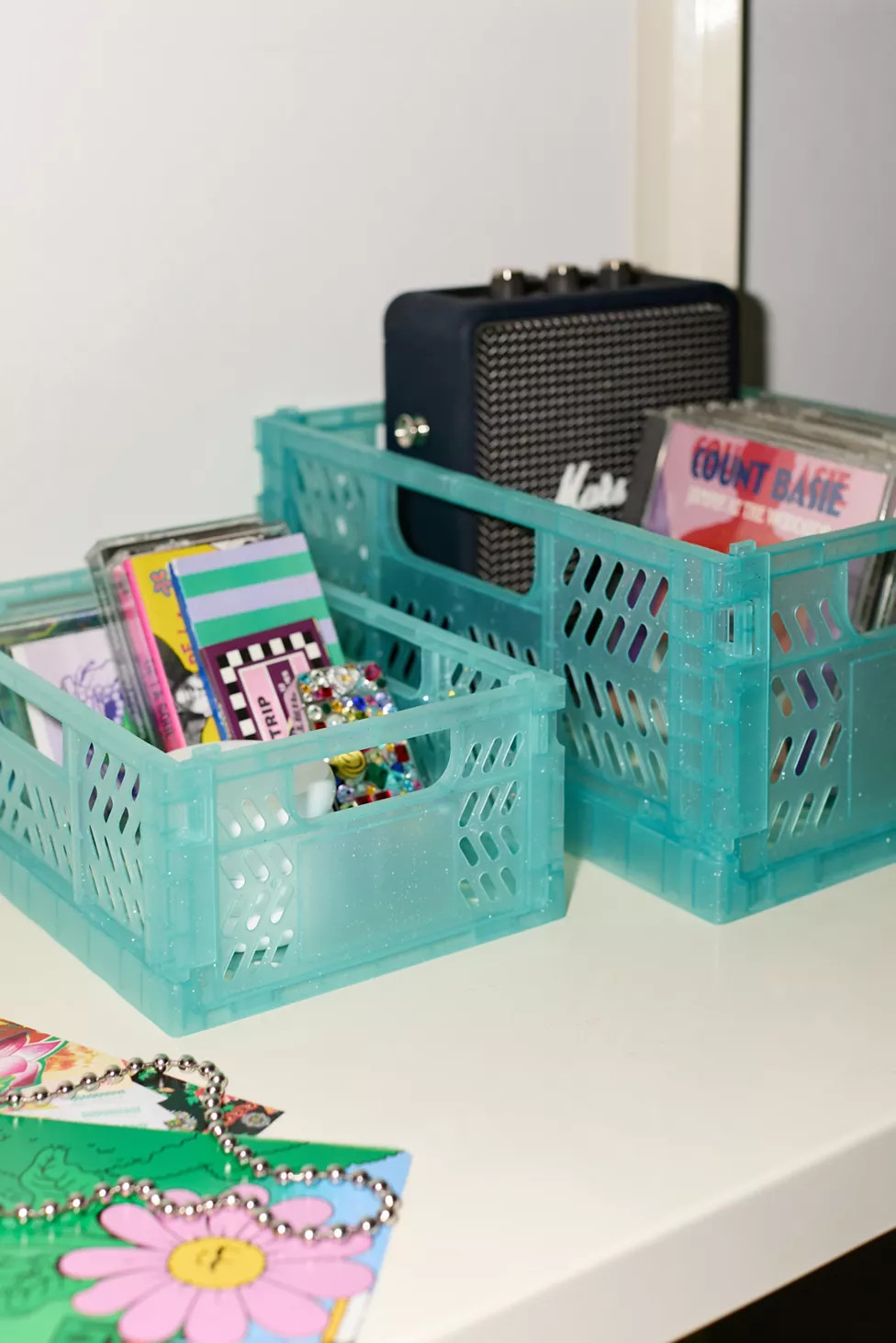 Felix Jelly Folding Storage Crate | Urban Outfitters (US and RoW)