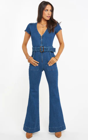 Heartland Jumpsuit ~ Braided True Blue | Show Me Your Mumu