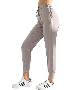 AJISAI Women's Joggers Pants Drawstring Running Sweatpants with Pockets Lounge Wear | Amazon (US)