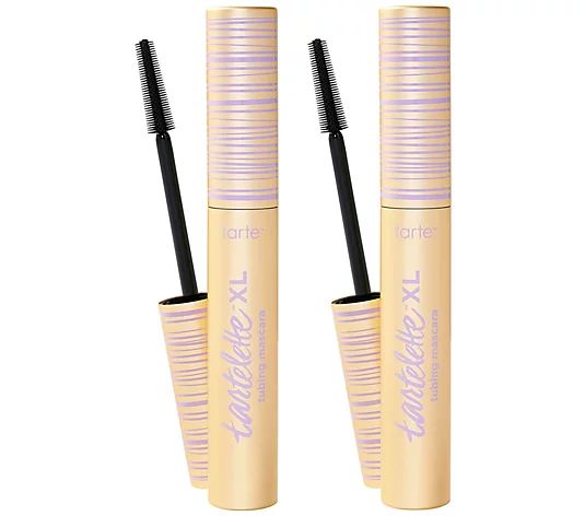 tarte tartelette XL Tubing Lash Extension Mascara Duo | QVC