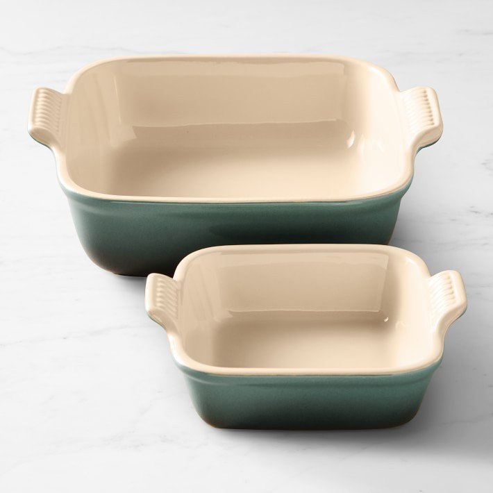 Le Creuset Heritage Stoneware Baker, Set of 2 | Williams-Sonoma