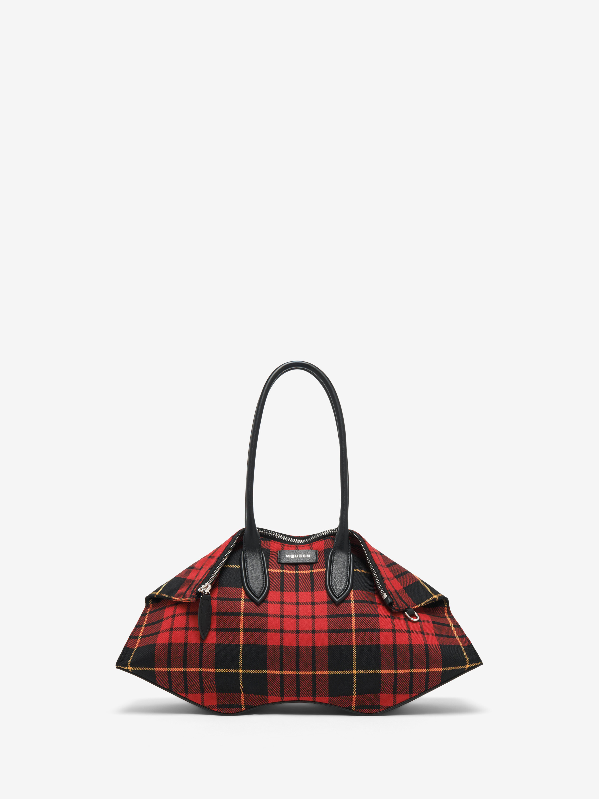 Women's Manta Bag in Red/Black/Yellow | Alexander McQueen