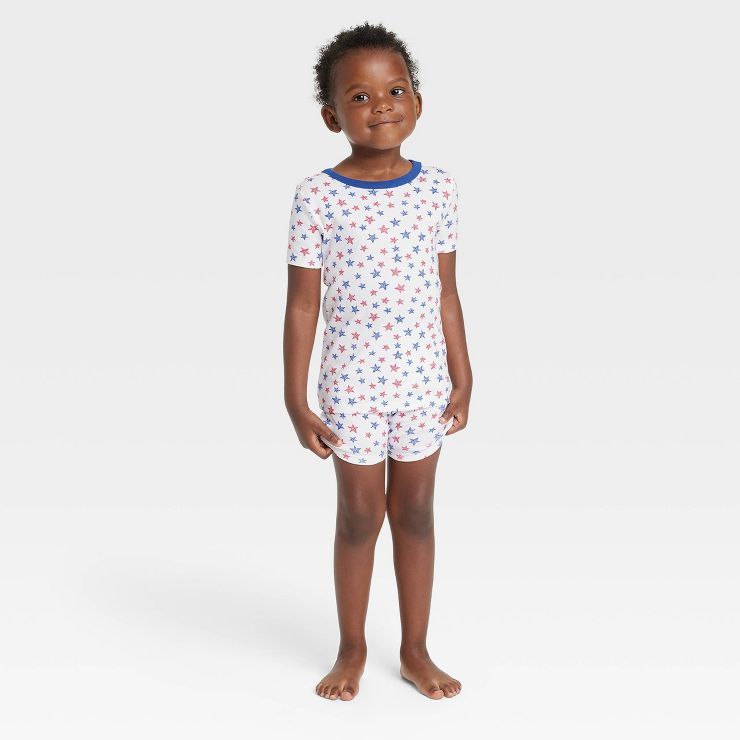 Toddler Americana Matching Family Pajama Set - White | Target
