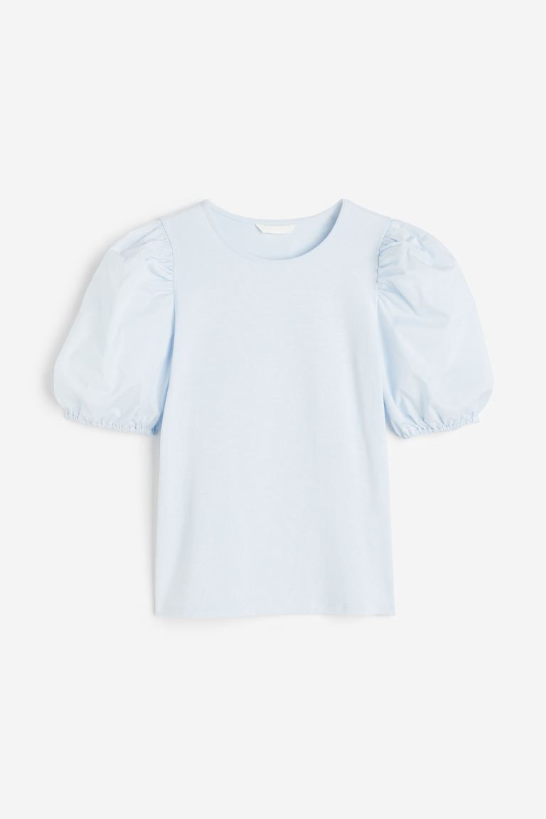 Puff-sleeved Top | H&M (US + CA)