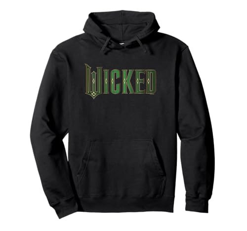 Wicked Movie Logo Emerald Green Pullover Hoodie | Amazon (US)
