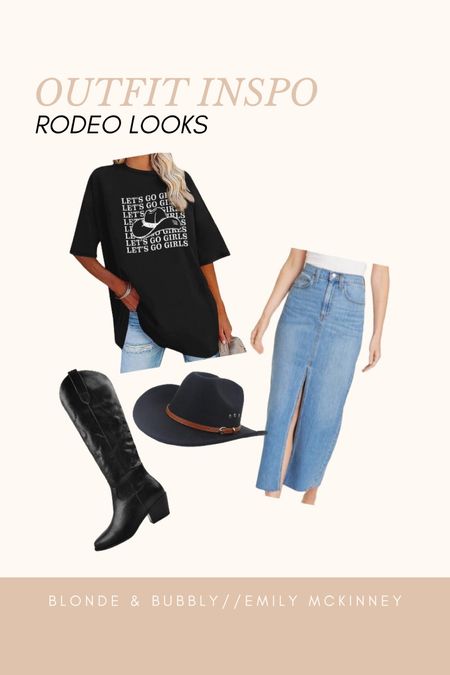 Houston rodeo outfit inspo 🤠🫶

Country concert outfit. Amazon black western boots. 

#LTKstyletip #LTKshoecrush #LTKSeasonal
