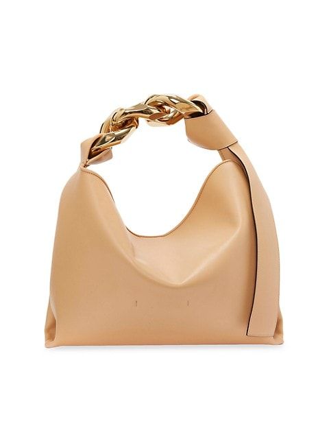 Small Chain Leather Hobo Bag | Saks Fifth Avenue