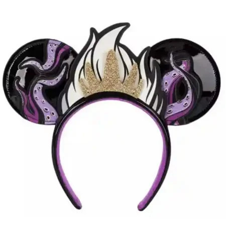 Disney Parks Villains Halloween 2025 Ursula Mouse Ear Headband New With Tag | Walmart (US)