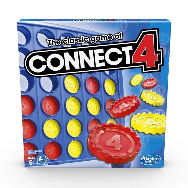 The Classic Game of Connect 4; Game for 2 Players; for Kids Ages 6 and Up - Walmart.com | Walmart (US)