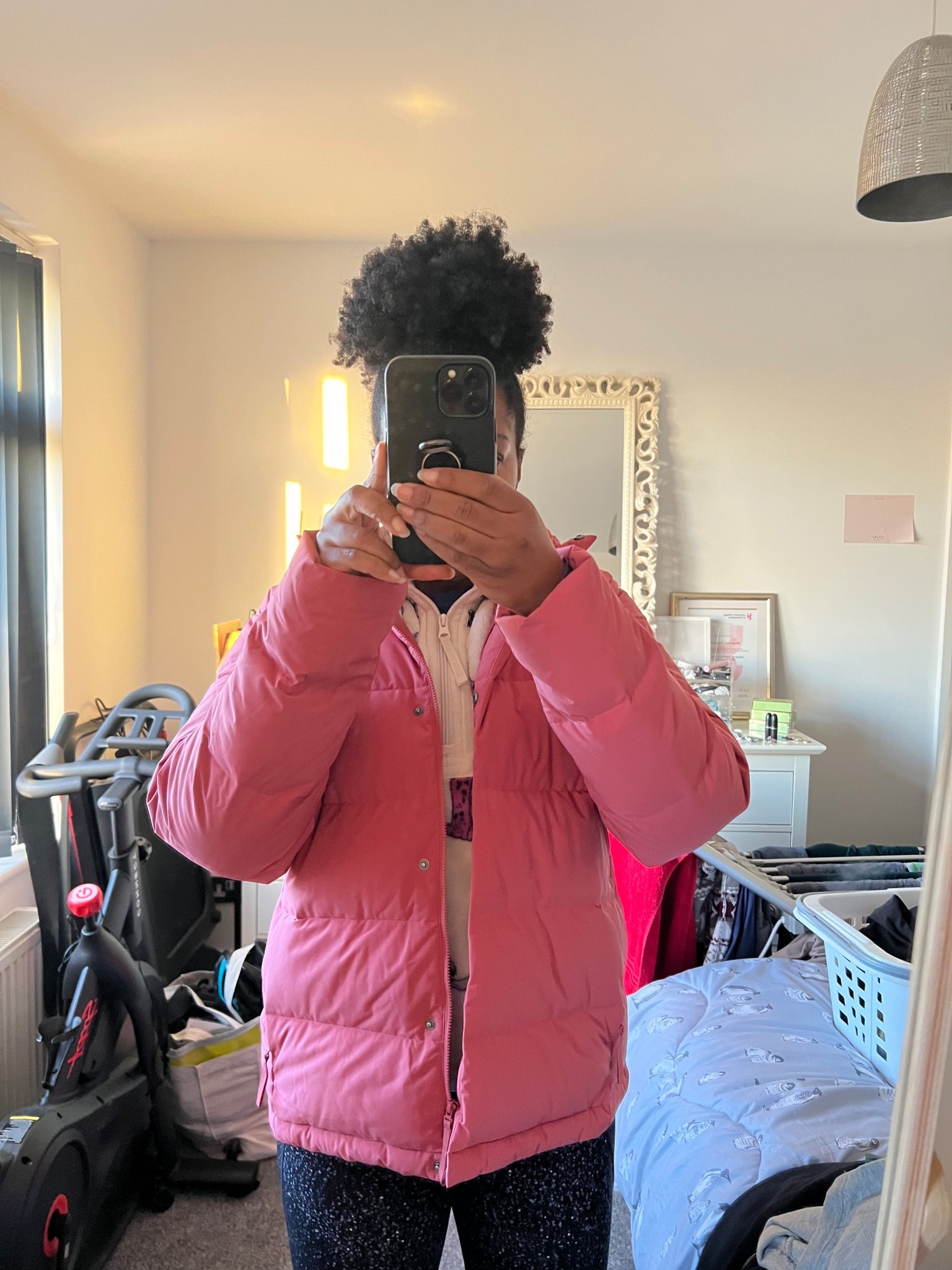 Women’s puffer jacket from adidas, size medium, new with tags, via eBay 

#LTKsale #LTKfitness #LTKwinter