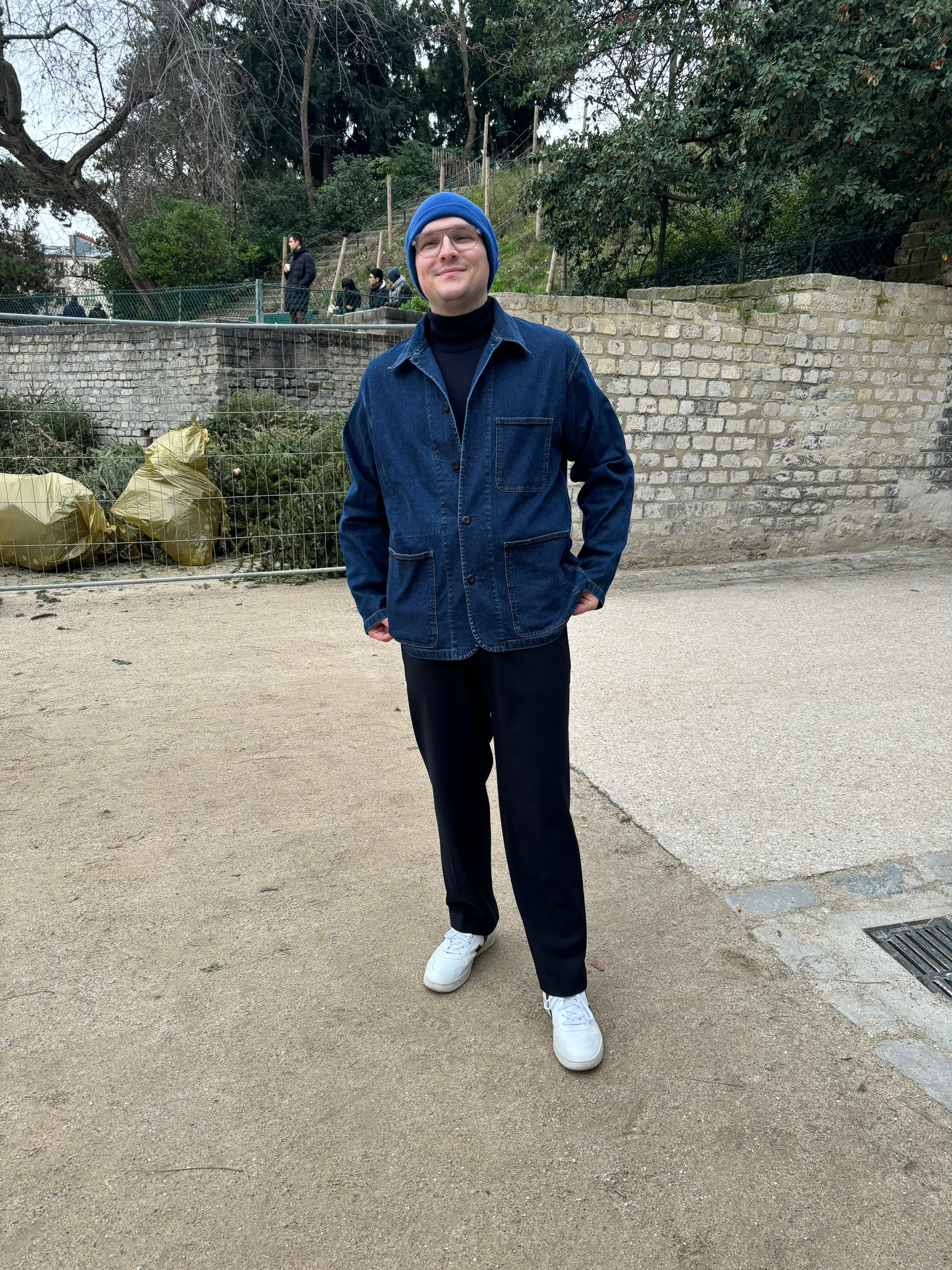 Pleated Wide Leg Trousers | UNIQLO (UK)