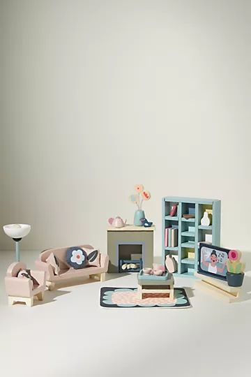 Dollhouse Living Room Furniture Set | Anthropologie (US)