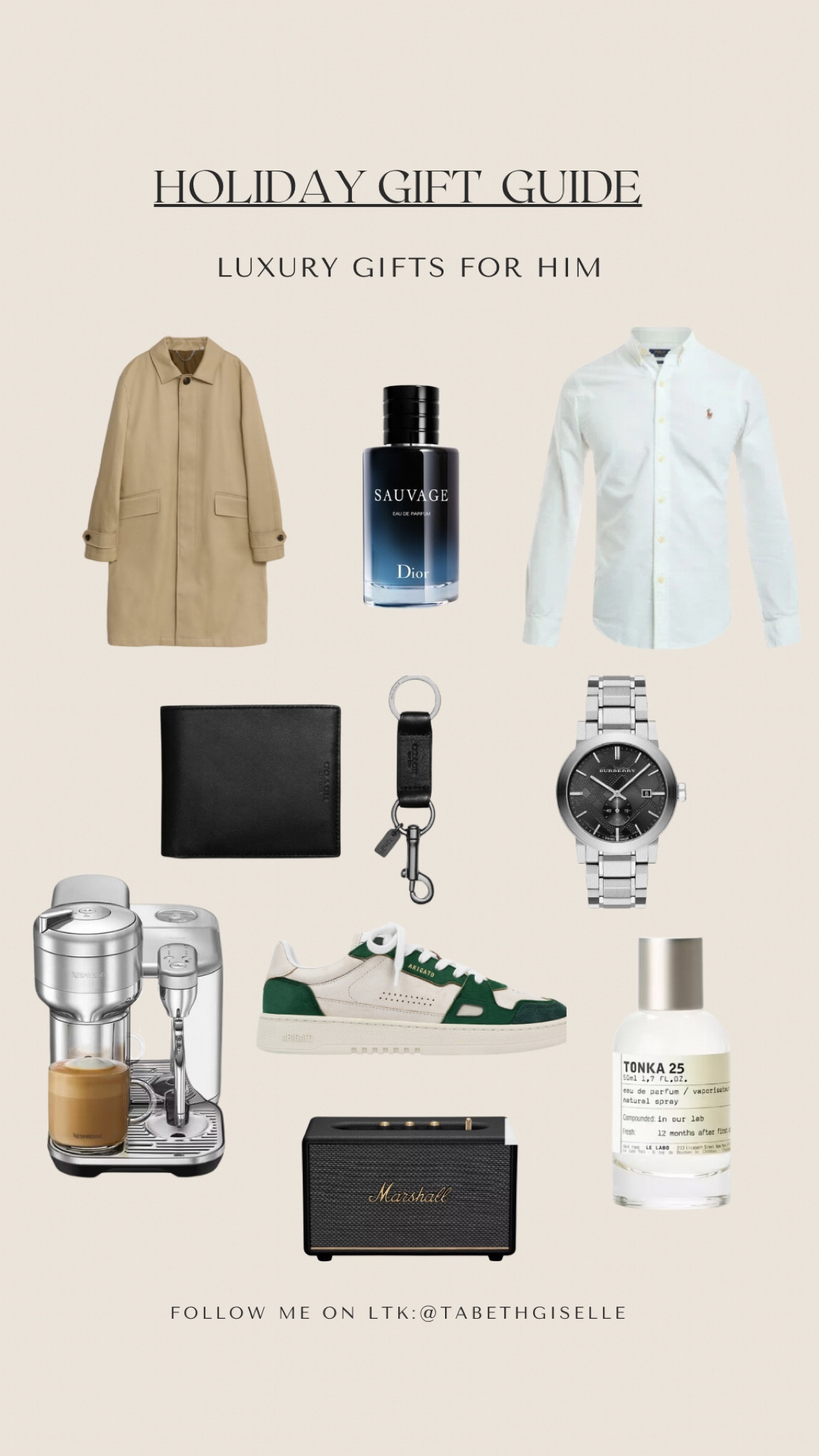 Luxury Christmas gift guides for him 

#LTKuk #LTKgiftguide #LTKluxury