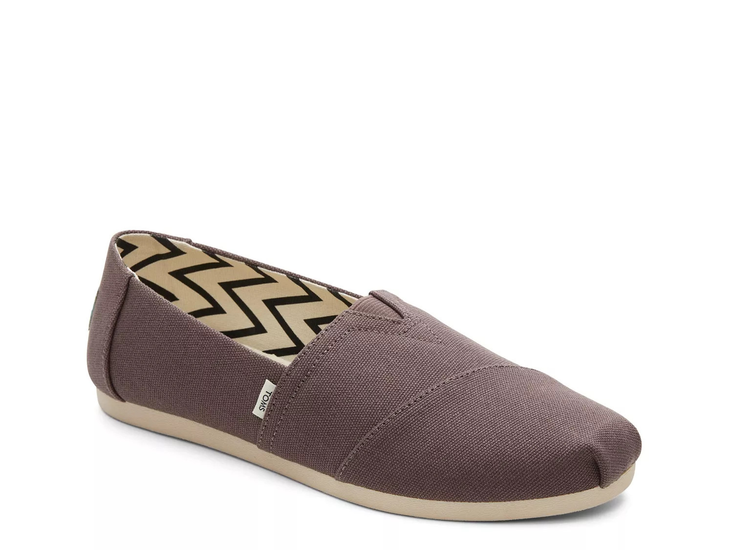 TOMS Alpargata SlipOn | Women's | Grey | Size 8.5 | Flats | Slip-Ons | DSW
