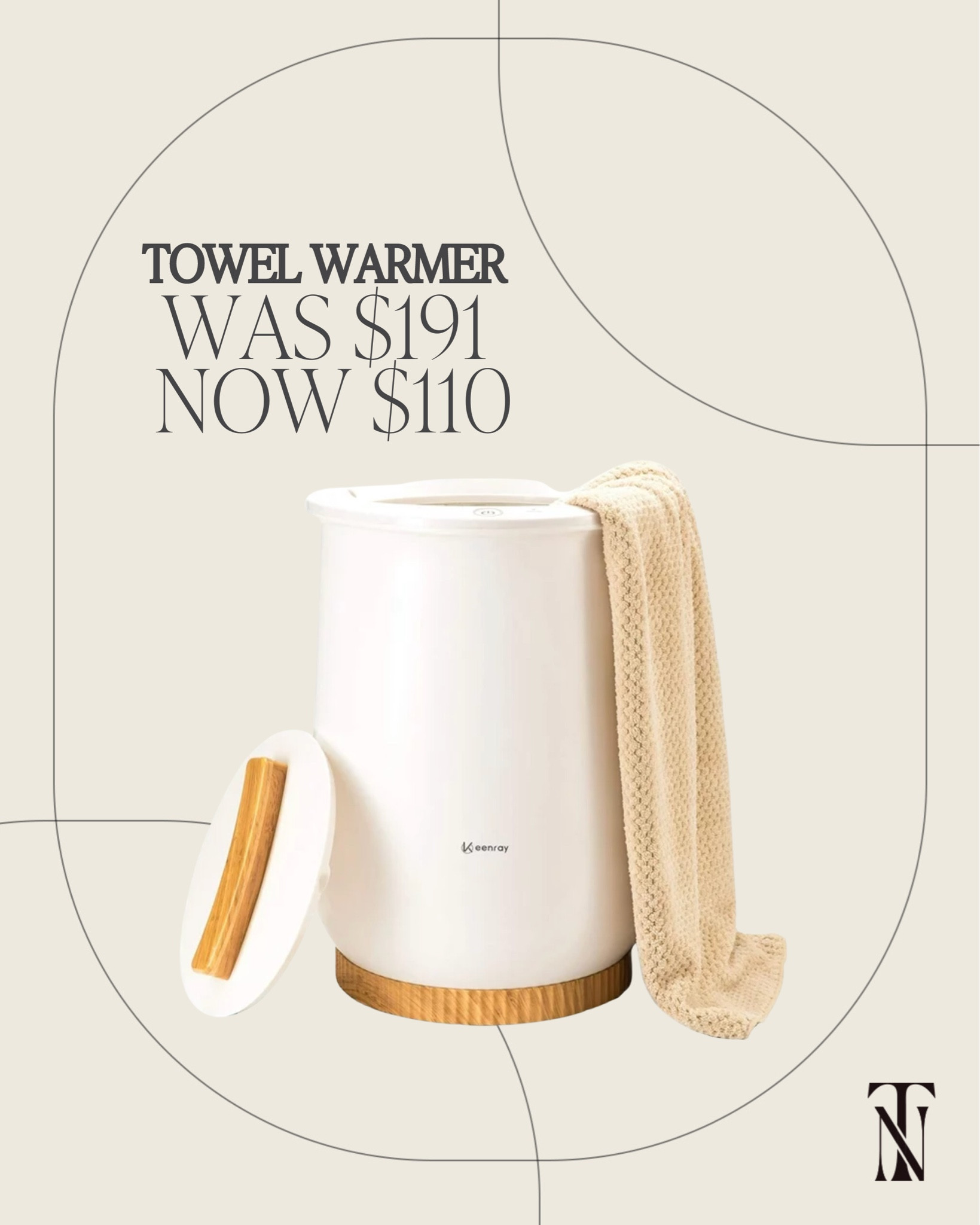 Towel warmer deal! Great gift idea

#LTKGiftGuide #LTKHolidaySale #LTKsalealert