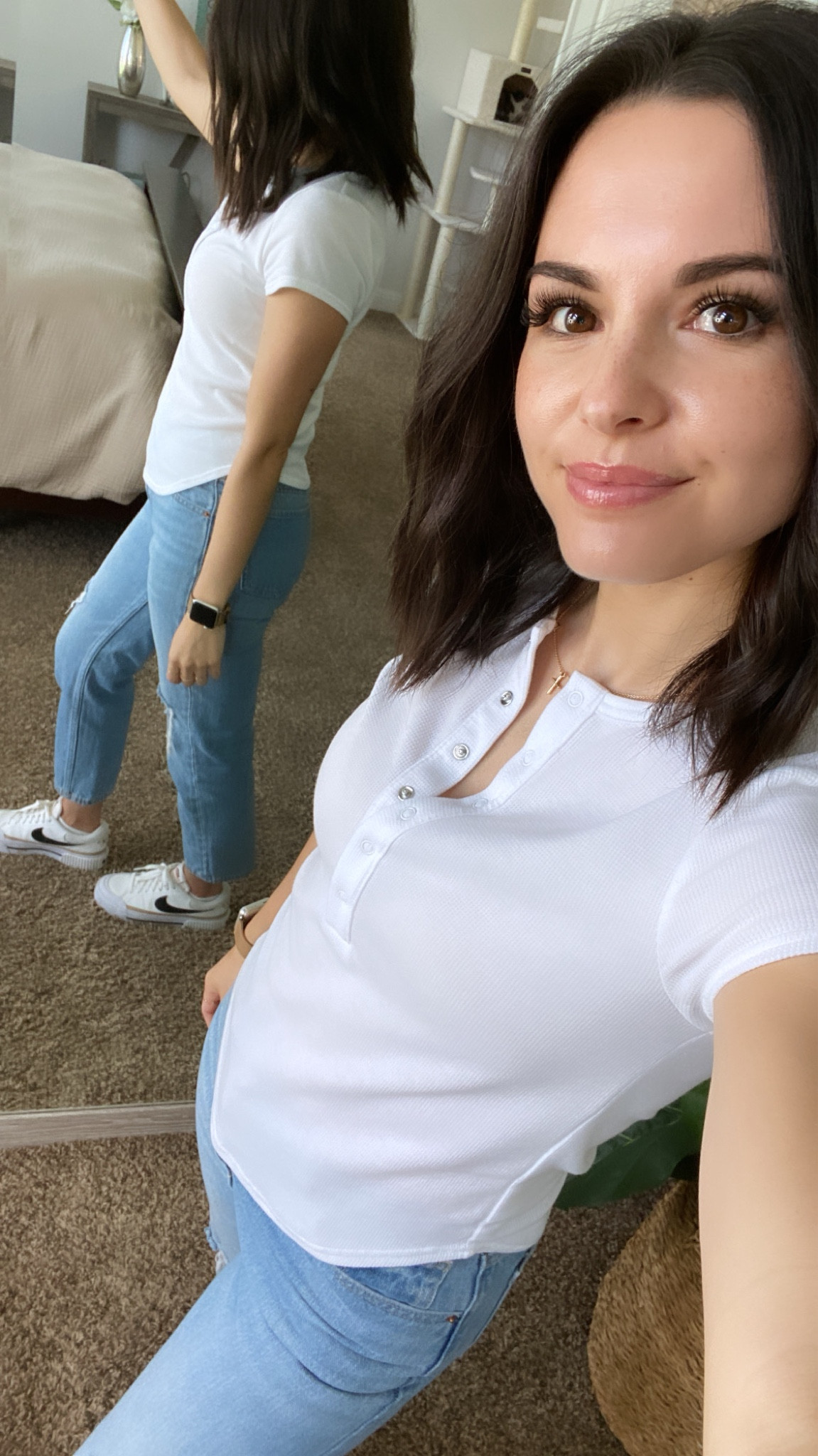 Casual Friday. These are kids jeans so I linked some of my other current faves. 

#LTKshoecrush #LTKfindsunder50