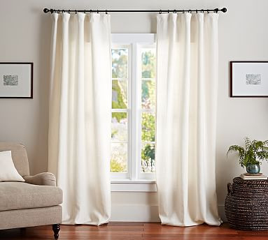 Belgian Linen Curtain Made with Libeco™ | Pottery Barn (US)