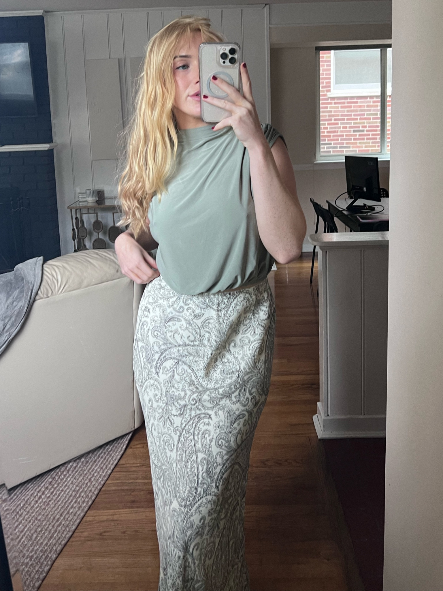 Another spring/ fall work outfit
Maxi skirt work outfit 

#LTKWorkwear #LTKStyleTip #LTKFallSale