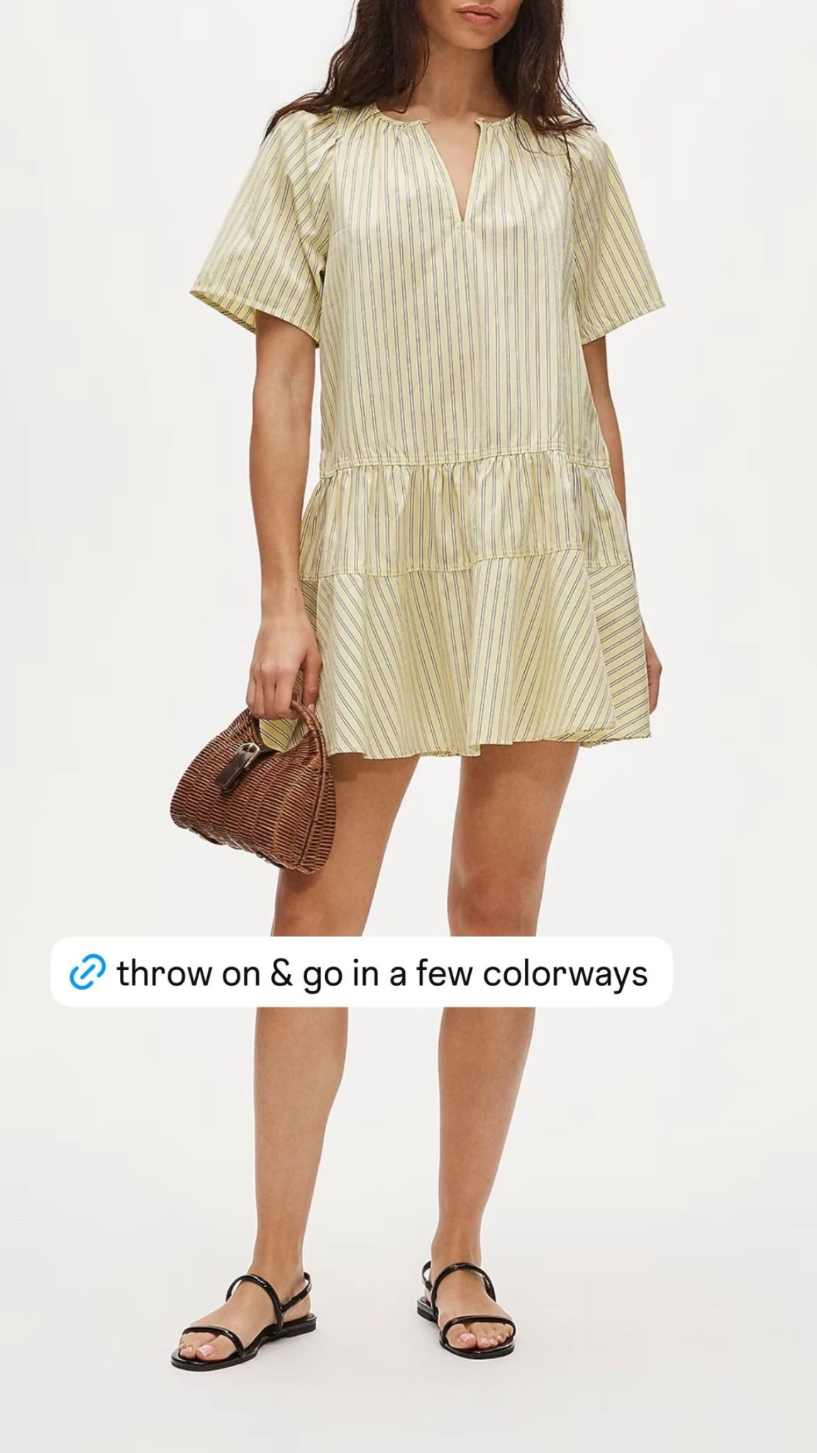 an easy throw on & go dress that comes in a few colorways! wear this casually with slides or dressed up with a strappy sandal 💫

#LTKSeasonal