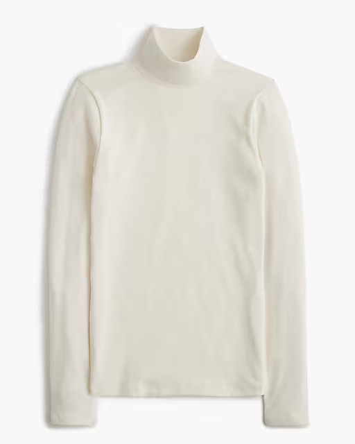 Long-sleeve everyday mockneck tee | J.Crew Factory