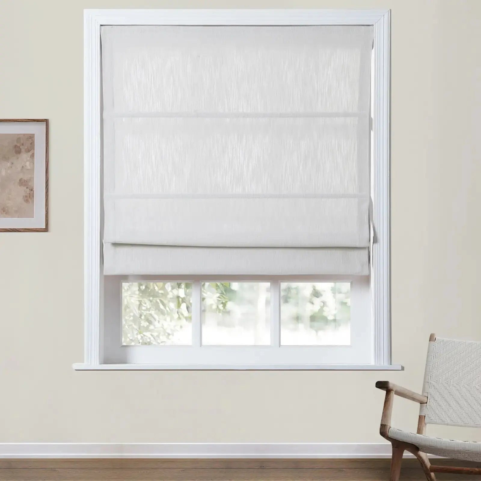 Cloe Cotton Cordless Roman Shade | TWOPAGES
