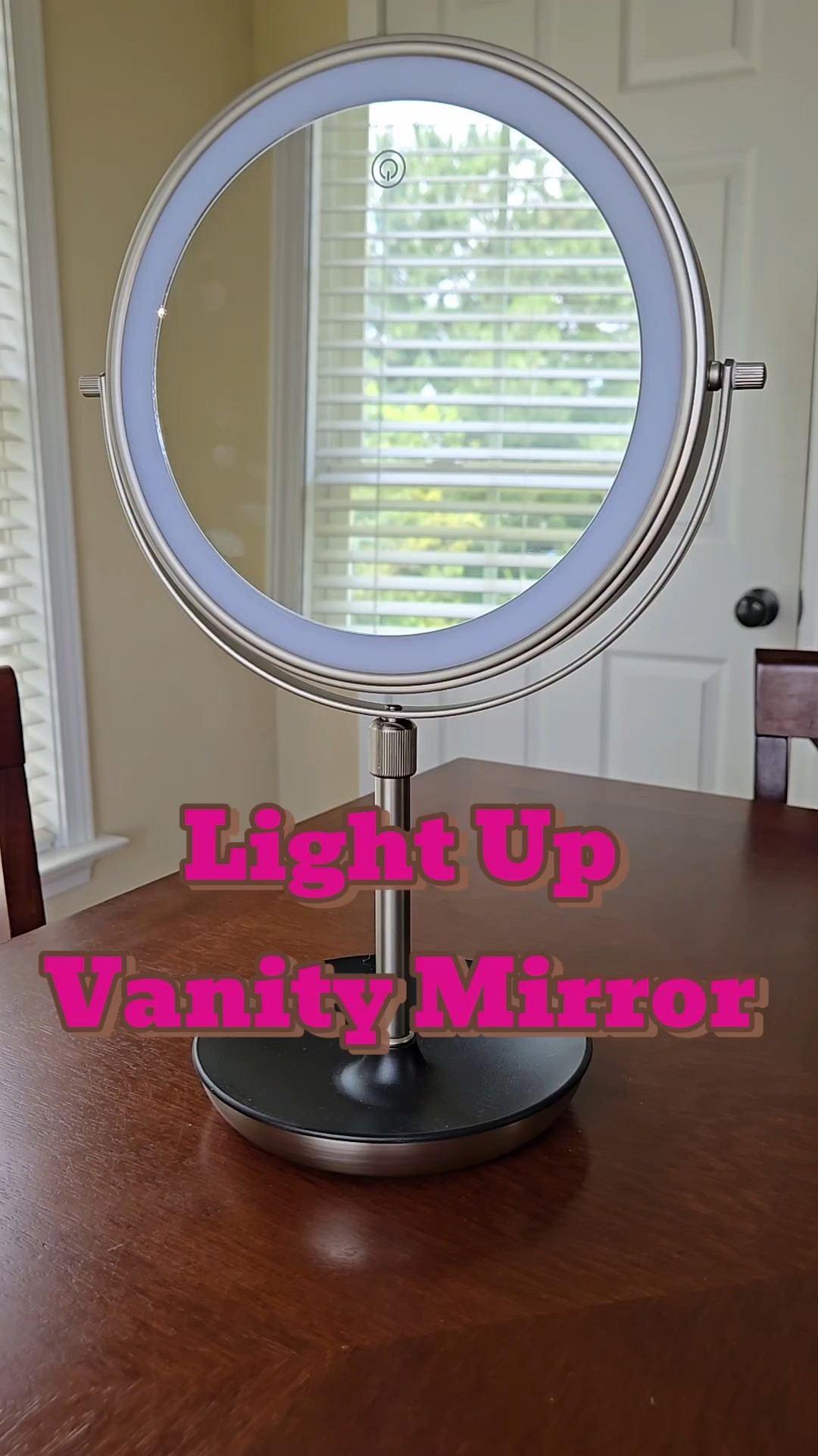 Large Lighted Makeup Mirror with magnification 

#LTKselfcare #LTKmorningroutine #LTKBeauty