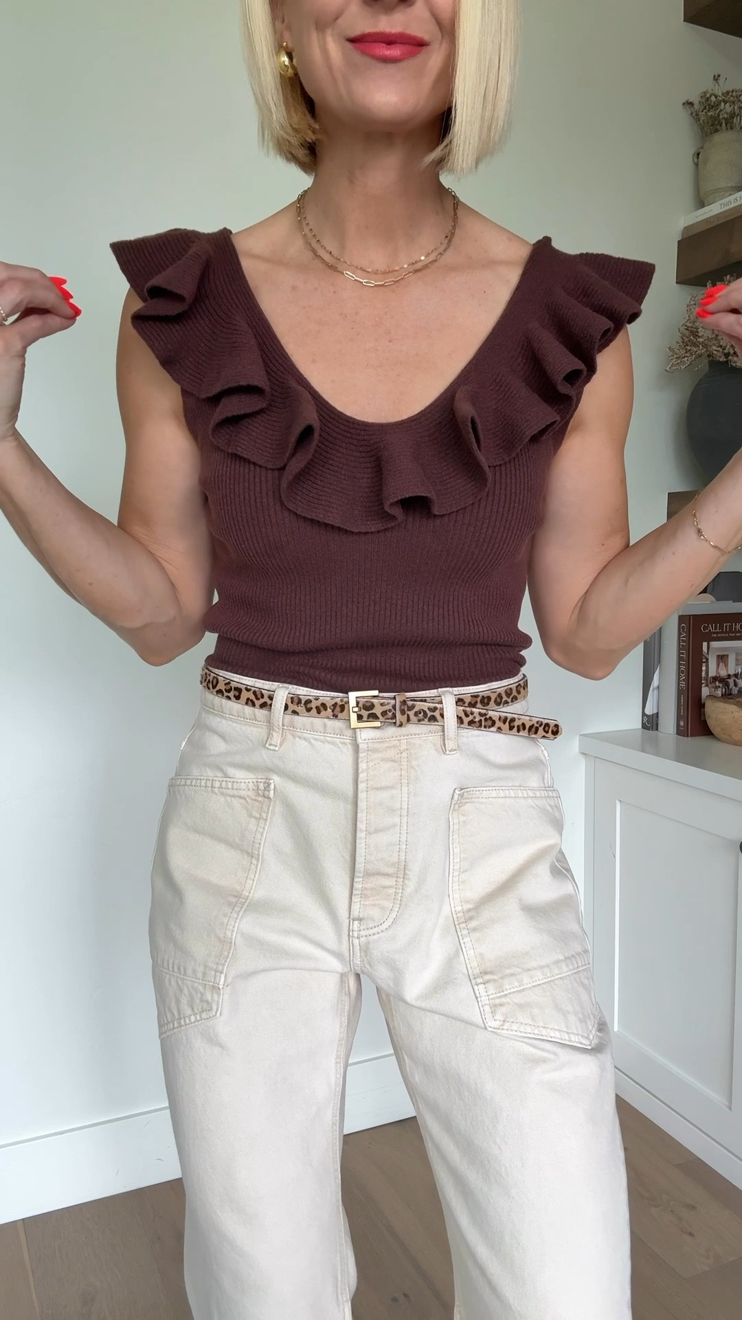 Cannot believe this top is Target! So beautiful— comes in a white/cream too. 
+ flattering ecru jeans you’ll wear all spring & summer, plus the sandals I had in my cart for 2+ years and regret not buying them sooner!
Top fits tts
Jeans size down⬇️
Sandals fit tts

#LTKdayinmylife #LTKmomlife #LTKFestival