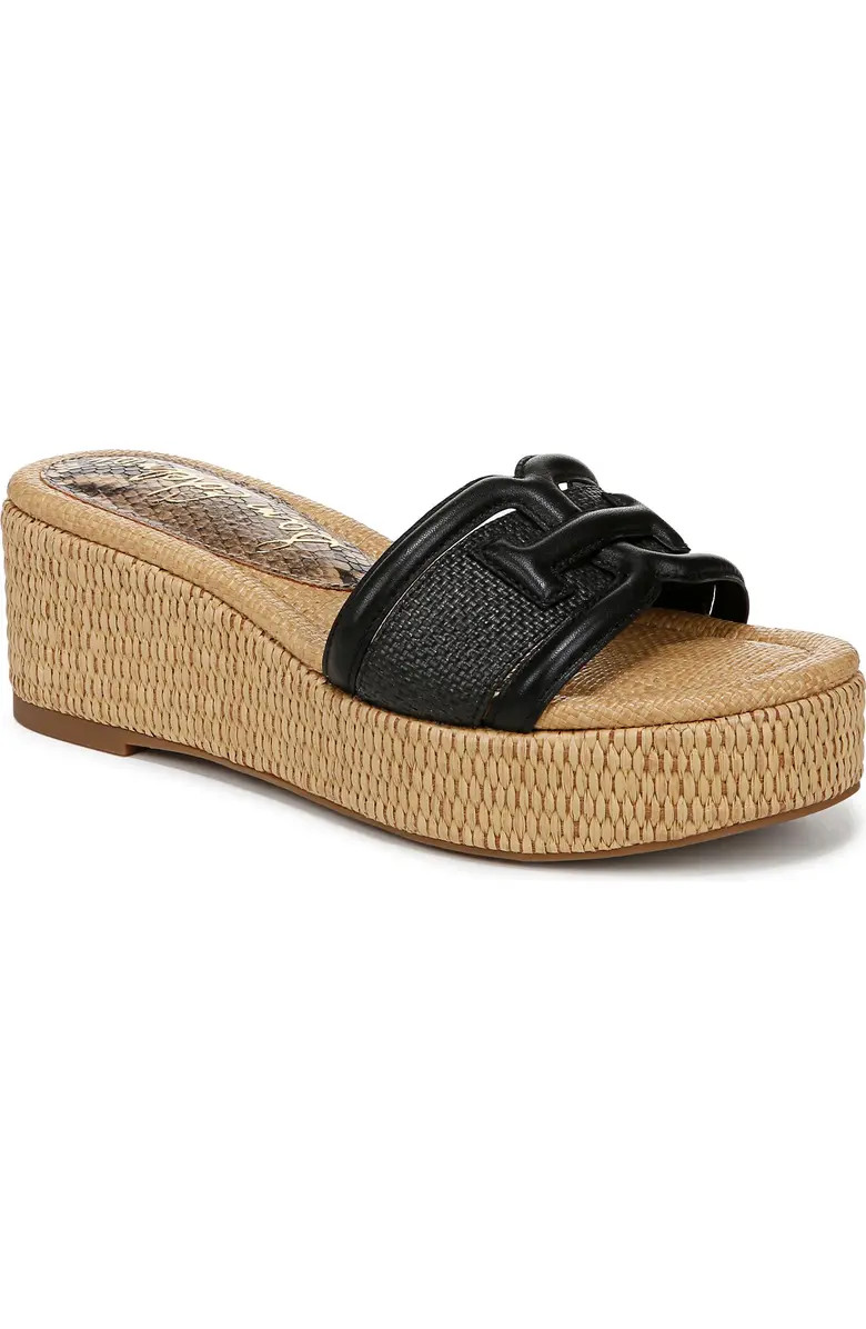 Pauleena Platform Wedge Slide Sandal (Women) | Nordstrom