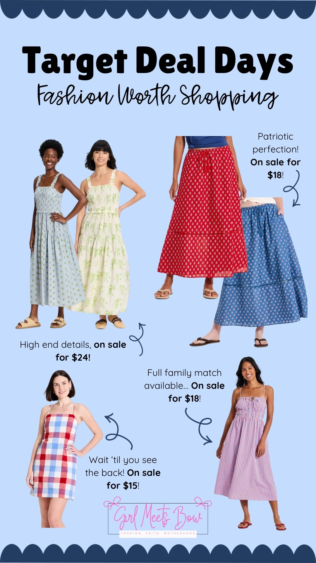 Target circle week fashion deals! Fourth of July.

#LTKSaleAlert #LTKSeasonal