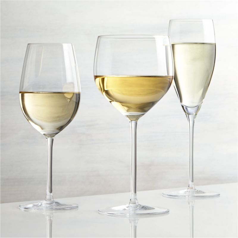 Vineyard White Wine Glasses | Crate and Barrel | Crate & Barrel