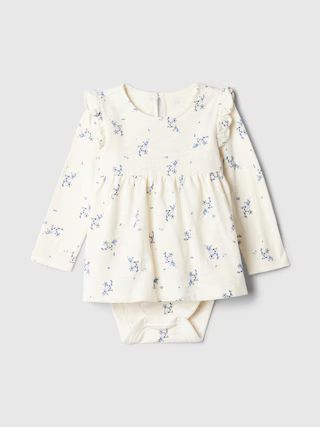 Baby Floral Bodysuit Dress | Gap (US)