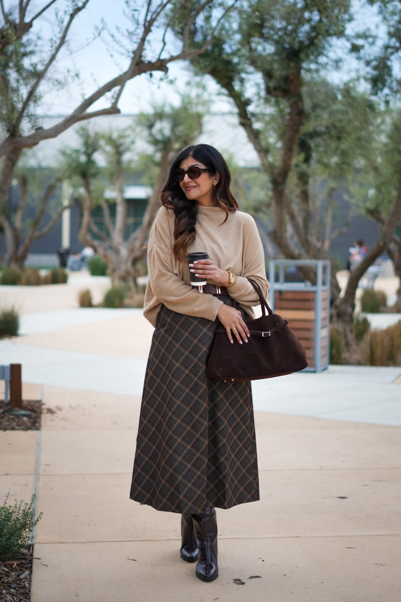 Classic fall style for the office and Thanksgiving dinner 🍁 This cashmere sweater paired with a tartan skirt is giving full Ralph Lauren vibes—without the price tag. Both are in Black Friday sale. 

fall office outfit
tartan skirt outfit
affordable Ralph Lauren style
cashmere sweater fall look
Thanksgiving outfit ideas

#LTKFallStyle #FallOutfitInspo #ThanksgivingOutfit #ClassicFallStyle #AffordableChic #holidayoutfits #crocodileboots #suedeboots

#LTKCyberWeek #LTKSaleAlert #LTKWorkwear