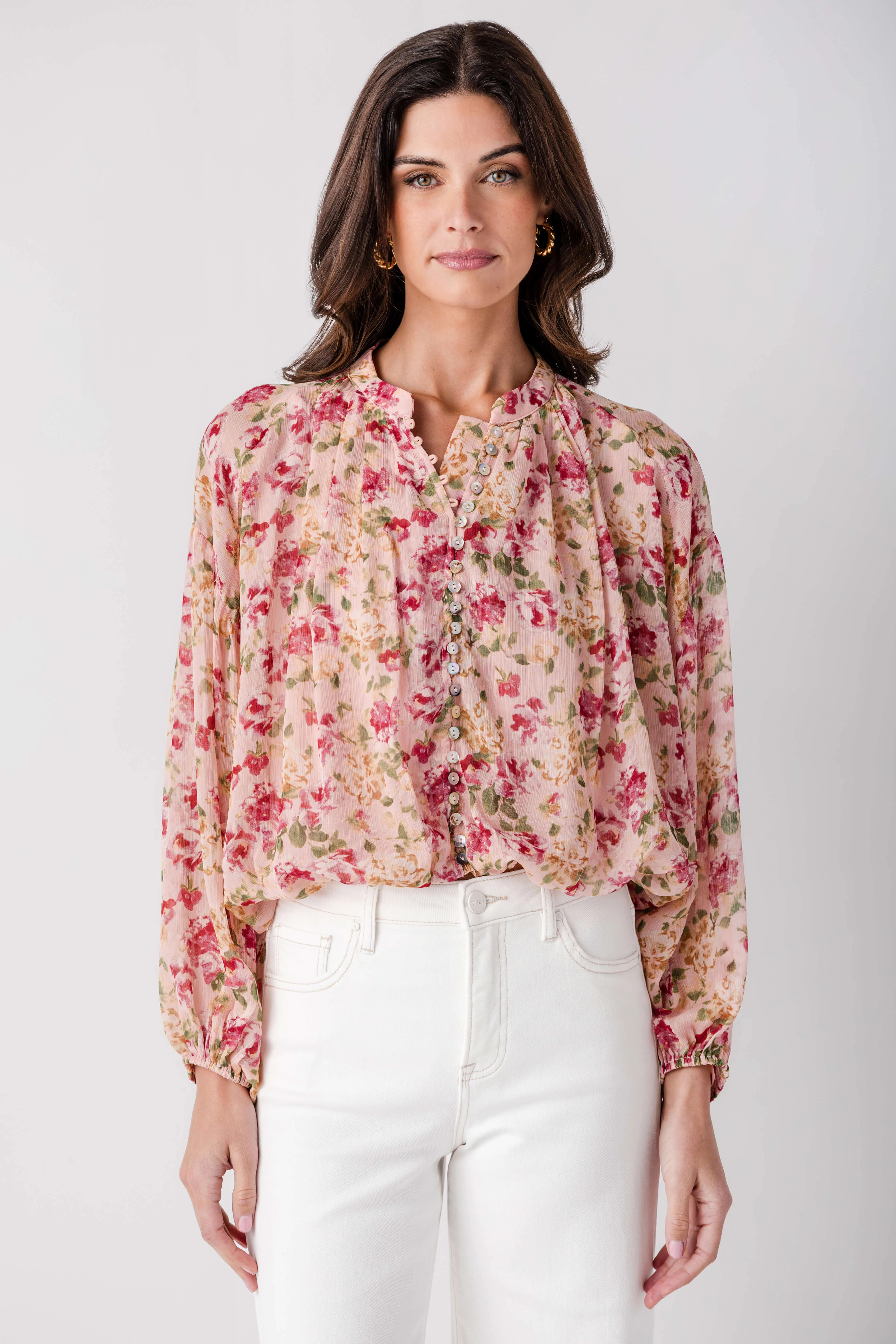 Dress Forum Enchanted Manor Shirred Top | Social Threads