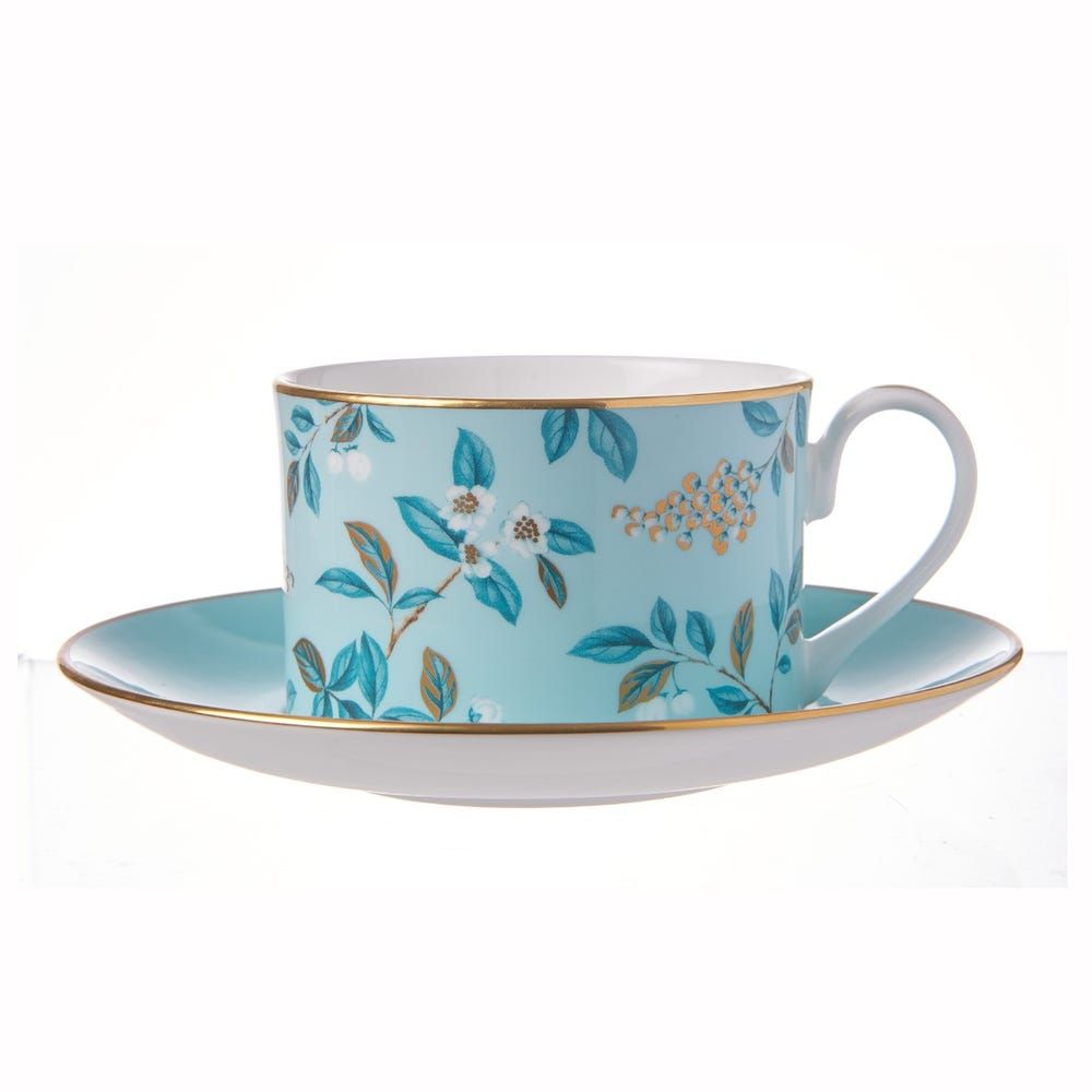 Fortnum's Camellia Teacup & Saucer | Fortnum & Mason