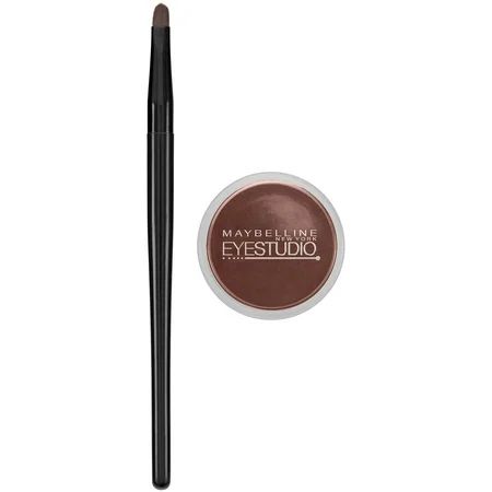 Maybelline Eyestudio Lasting Drama Gel Liner, Brown, 0.106 oz | Walmart (US)