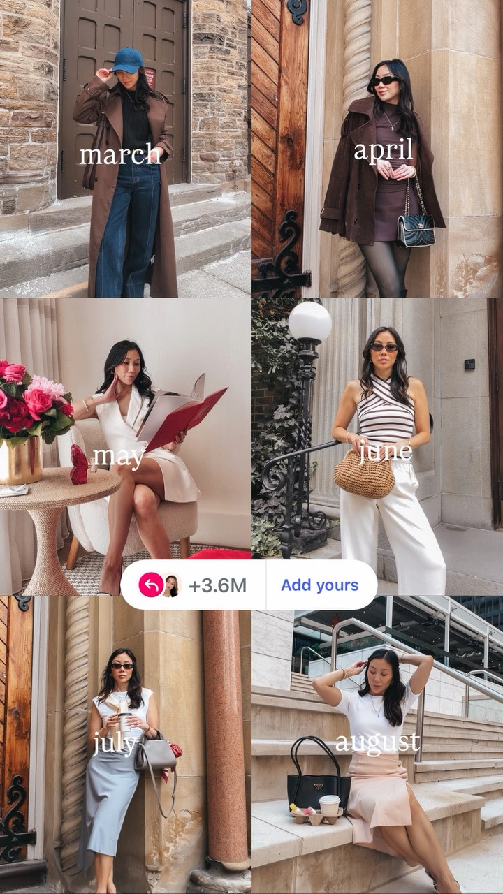 may june july august march april fave outfits I wore

#LTKfall #LTKworkwear #LTKstyletip
