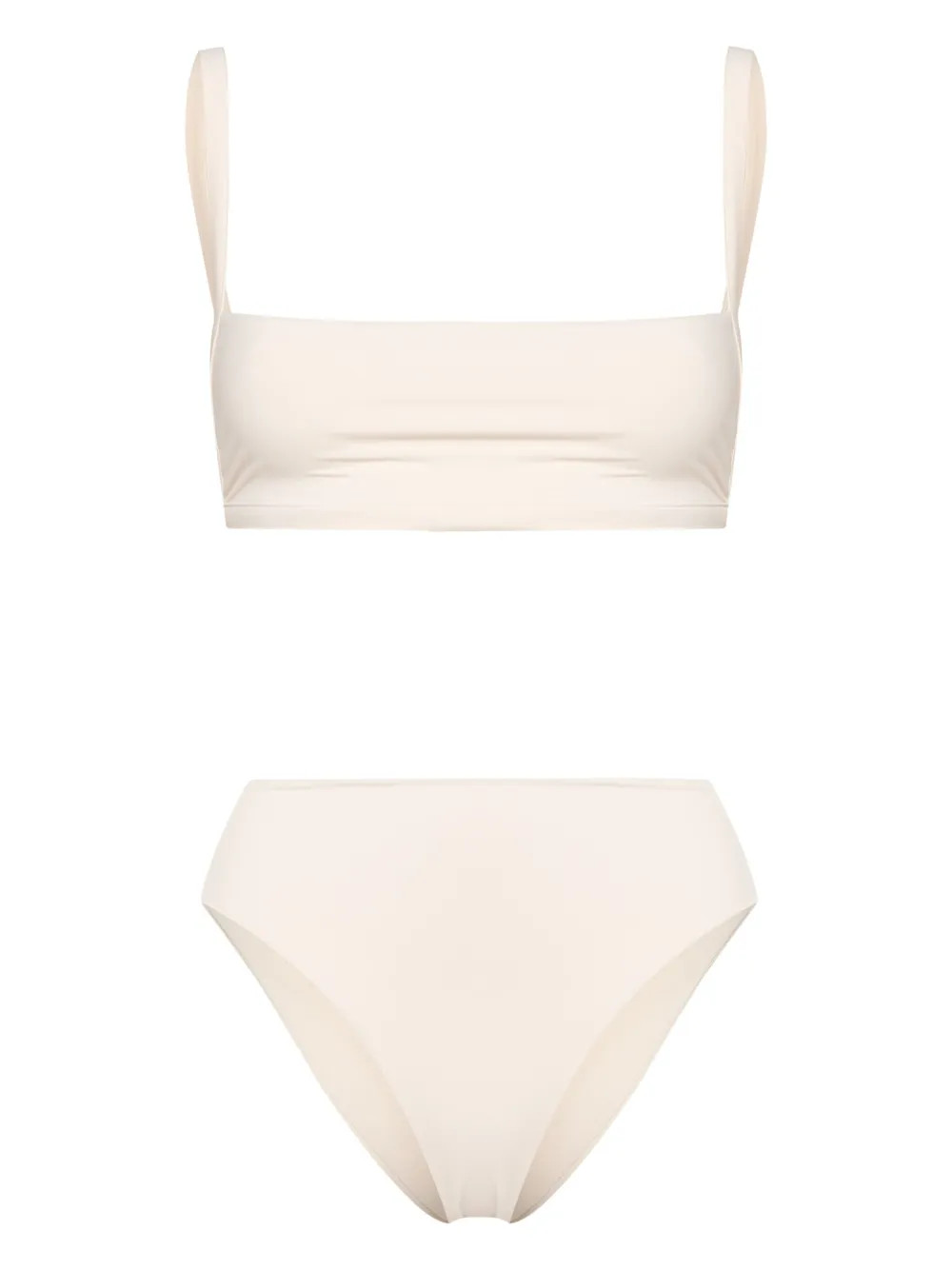 Barena Aretha Bandeau Bikini | Neutrals | FARFETCH GR | Farfetch Global