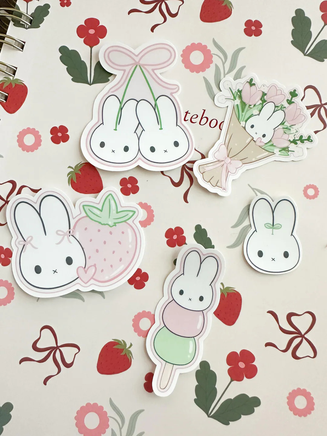 Miffy Stickers (Individual & Set) | Laptop Stickers, Decals, Stationery, Digital Art | Etsy (US)
