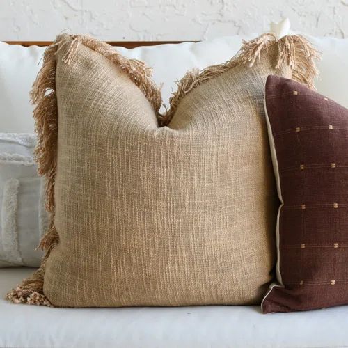 Trakas Fringed Pillow Cover | Wayfair North America