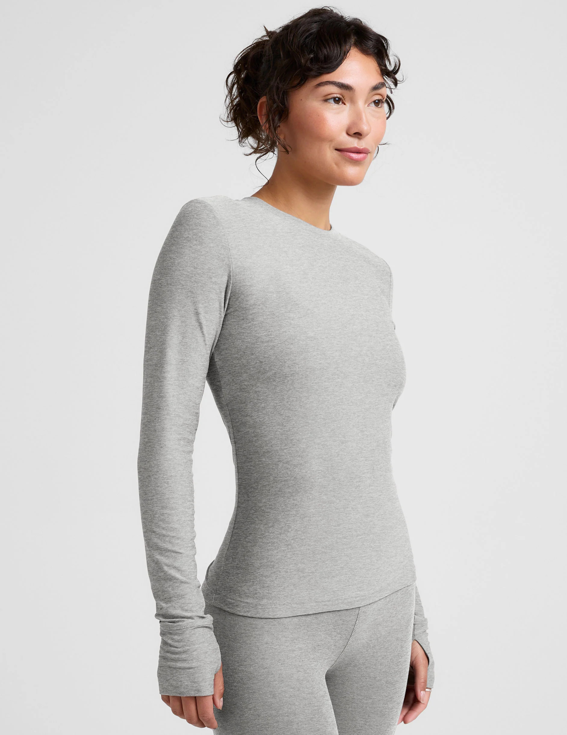Featherweight Select Long Sleeve Crew | Beyond Yoga | Beyond Yoga