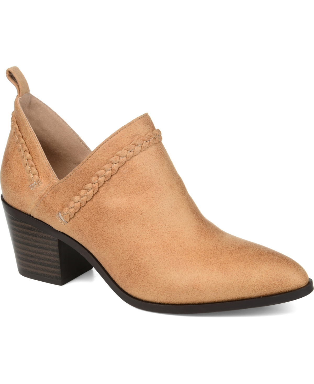 Journee Collection Women's Sophie Booties - Tan | Macy's