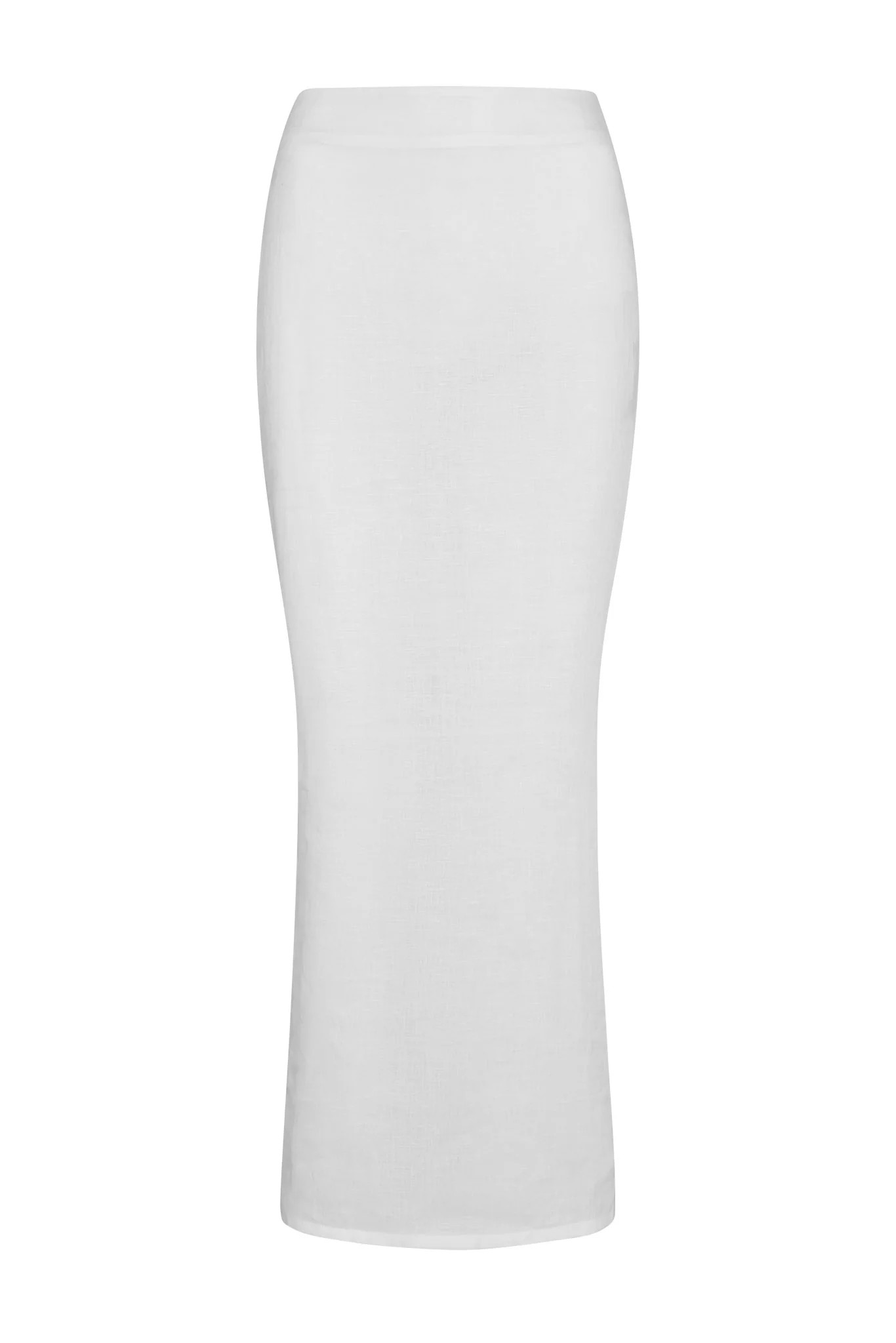 Fontelina Linen Skirt - White | Monday Swimwear