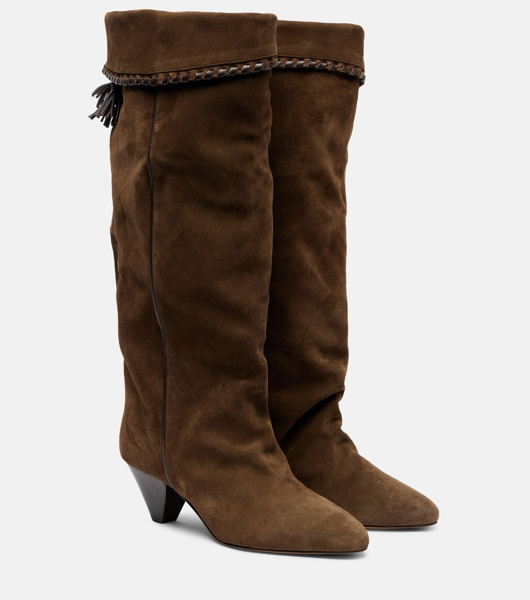 Elita suede knee-high boots | Mytheresa (UK)