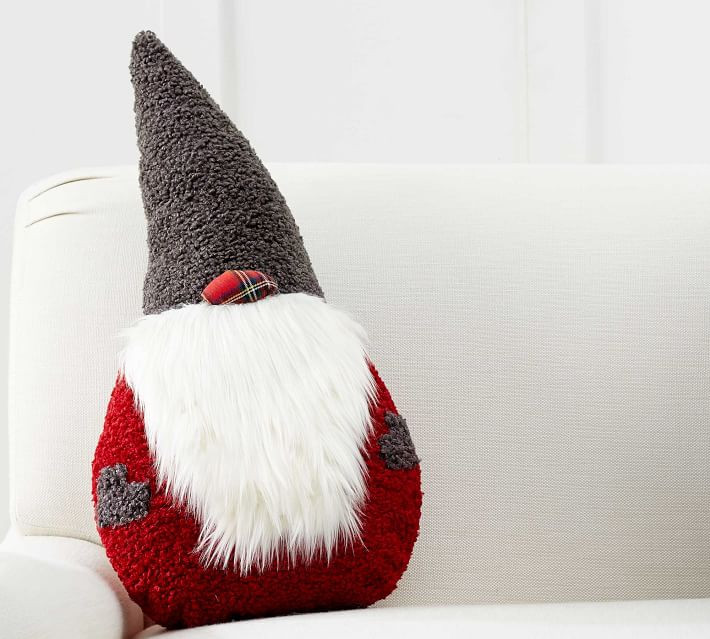 Clarke Gnome Shaped Pillow | Pottery Barn (US)