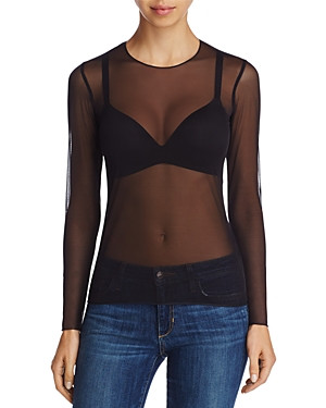 Commando Chic Mesh Long Sleeve Tee | Bloomingdale's (US)