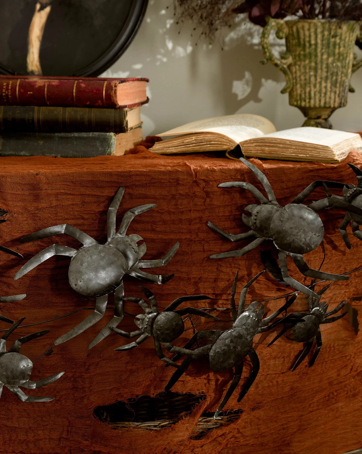 68" Metal Spider Garland | McGee & Co. (US)